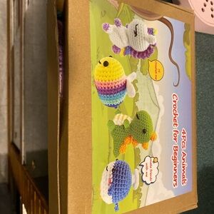 Crochet for Beginners 4-Piece Animal Set